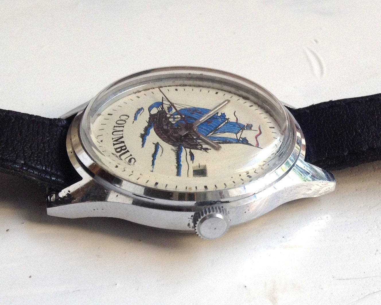 Rare Soviet watch "Columbus", Ukraine watch ,Vintage Watch , Columbus watch , Mens watch, Mechanical watch, men's watch , USSR watch
