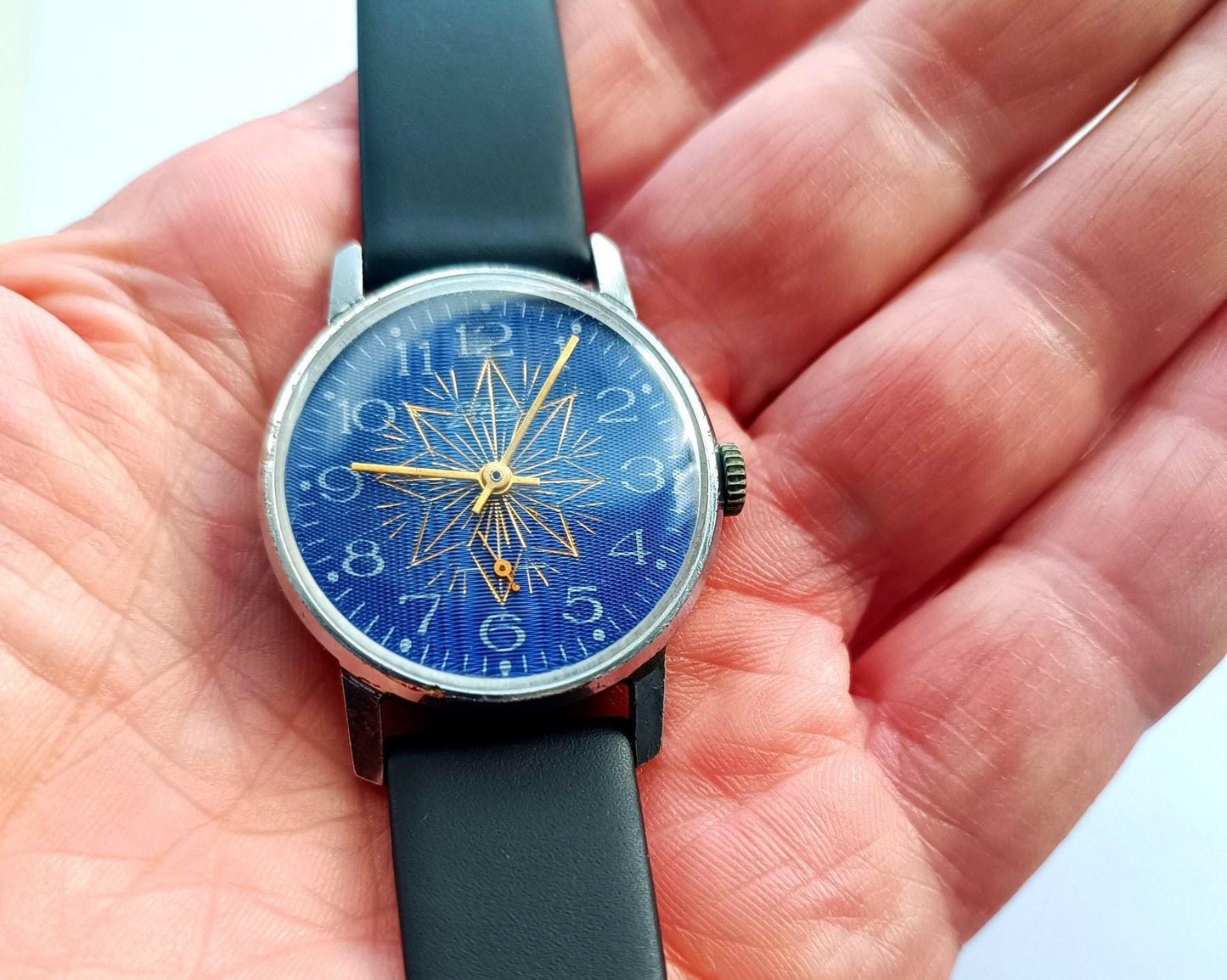 Soviet watch - "Pobeda", Ukraine watch, Vintage Watch, Personalized watch, Engraved watch ,mens watch , male watch, compass watch