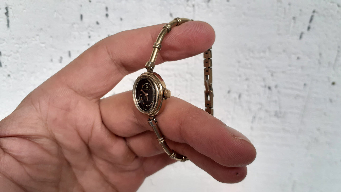 Soviet watch - "Chaika" with beautiful bracelet