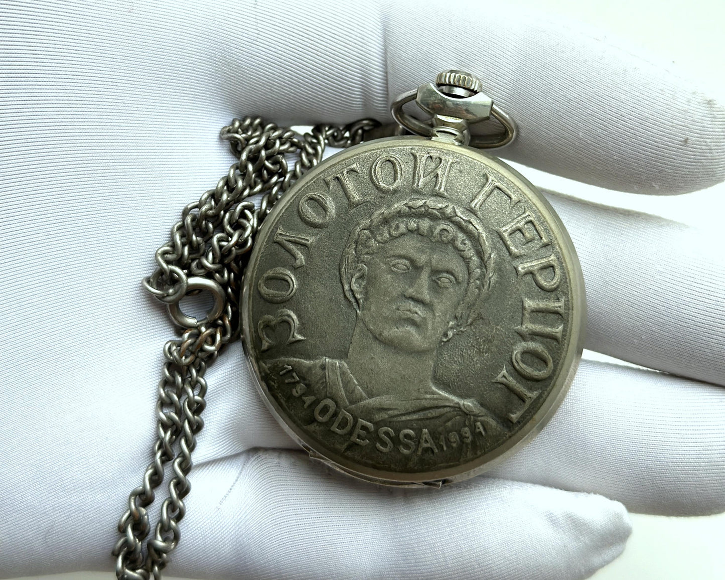 Odessa watch, Soviet watch ,Vintage Watch , Mens Watch ,On the engraving - "Golden Duke, "  "Molnija"