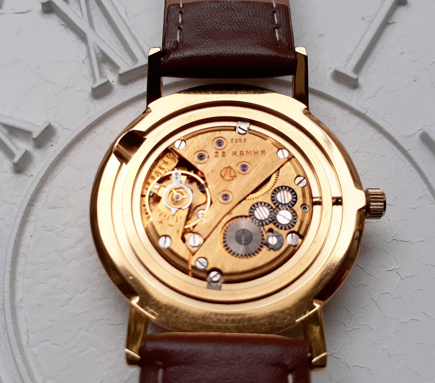 Soviet watch "Poljot De Luxe"