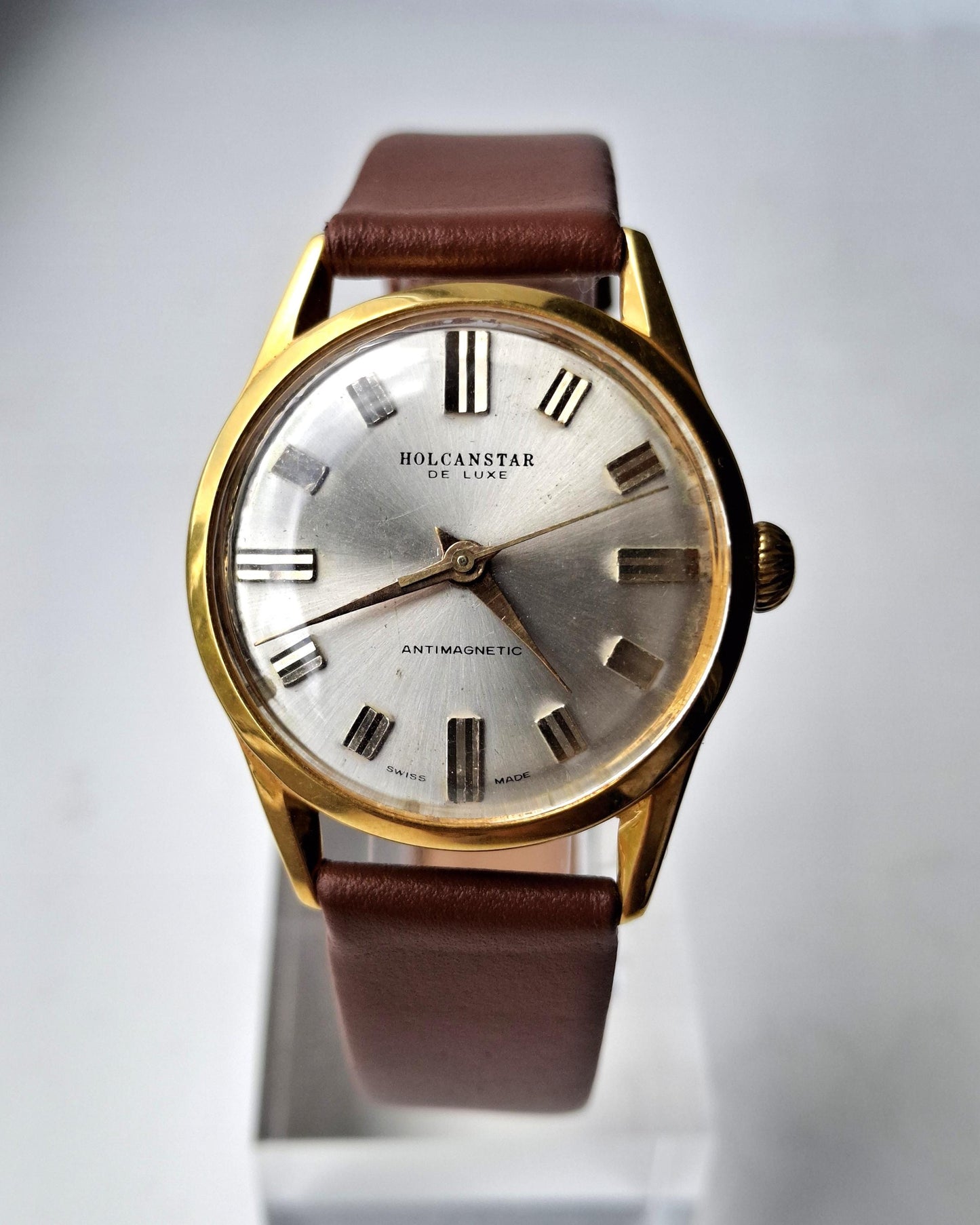 Swiss watch ,Holcanstar watch, Vintage watch, Mens watch, Mechanical watch ,Original Watch