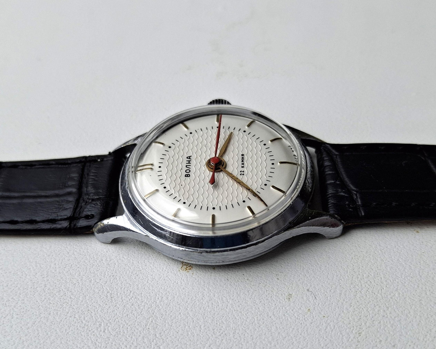 Soviet watch - "Wave" with Omega movement copy, Vintage watch