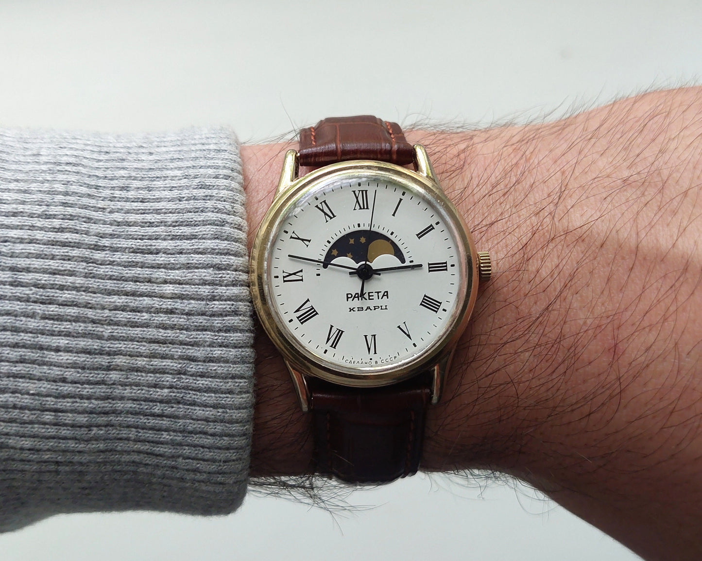 Soviet watch - "Raketa" ,Moon Watch, Space watch