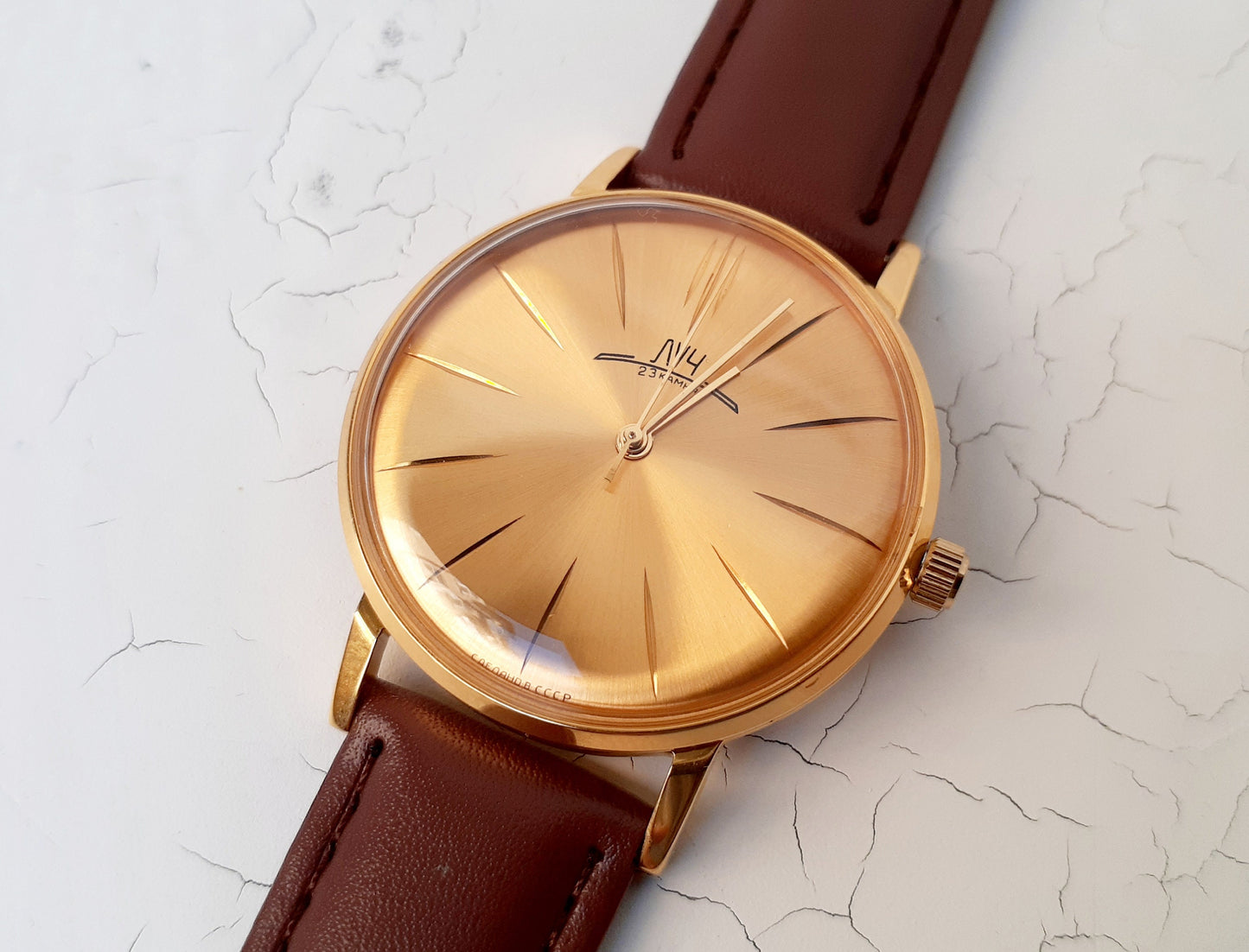 Soviet watch "Poljot De Luxe"