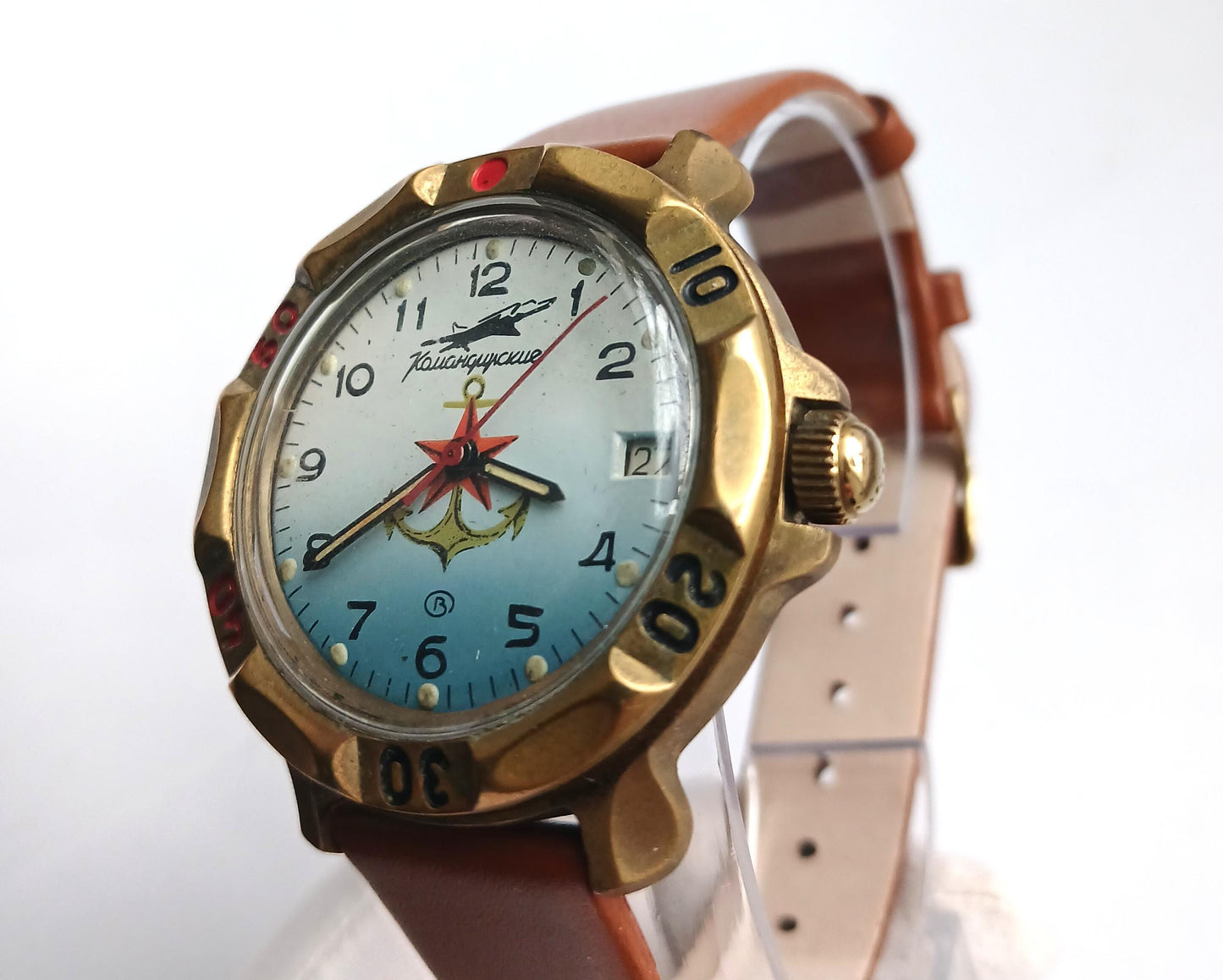 Aviator watch "Vostok" ,Soviet watch  ,  Mens watch, Mechanical watch ,vostok watch, komandirskie