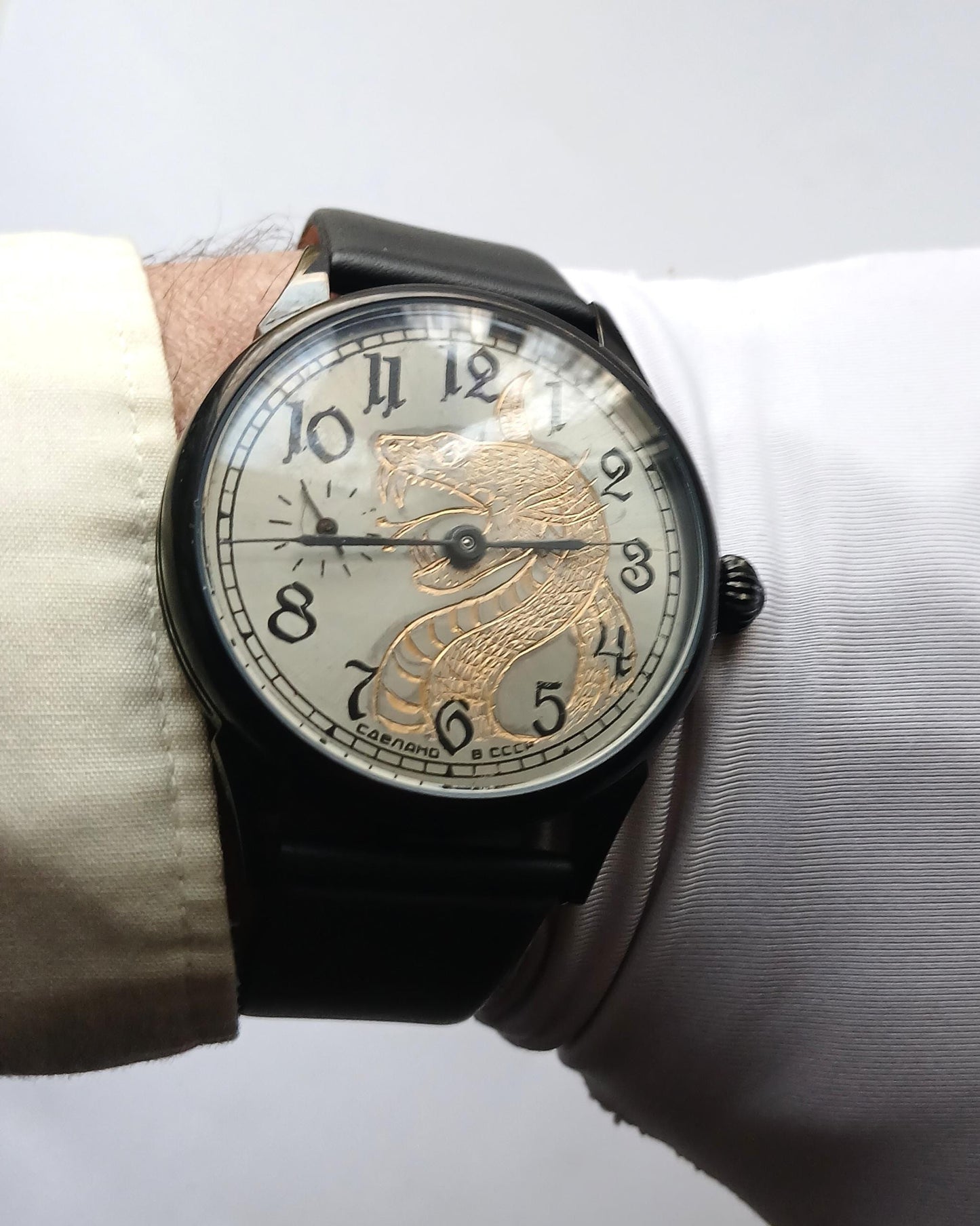 Soviet watch "Snake"- Snake watch, Engraved watch, Personalized watch