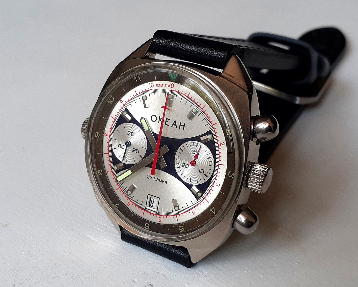 Rare watch Chronograph "Poljot", Shturmanskie watch, Ocean watch ,Vintage Watch ,Navy watch, Mechanical watch , air force watch