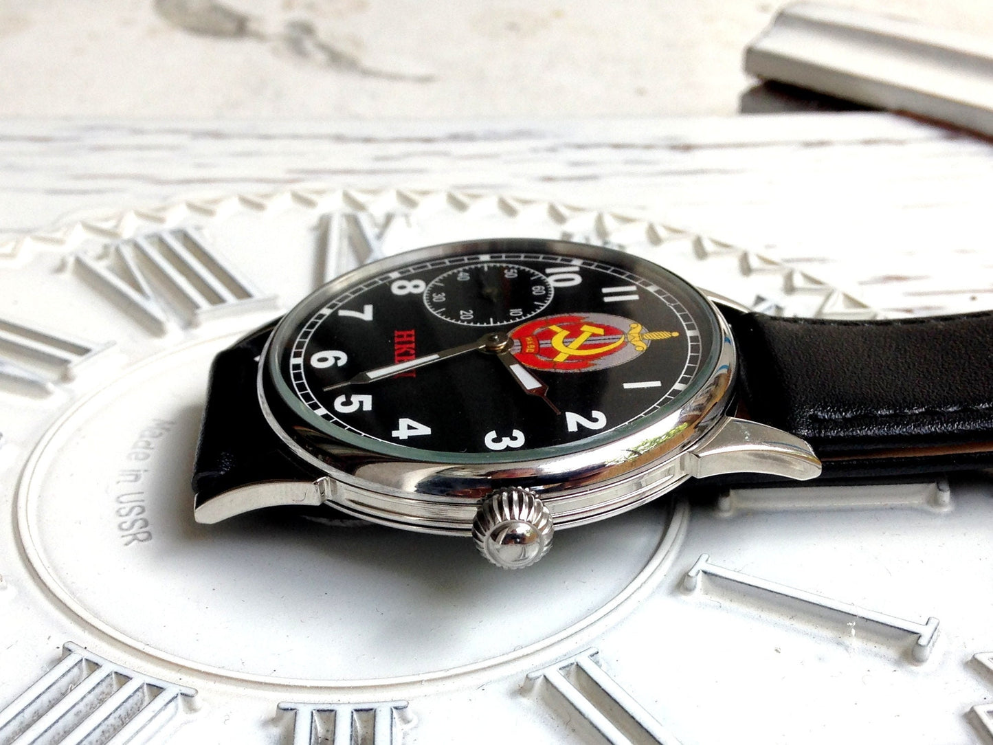 Soviet watch "Molnija"- "NKVD", Vintage Watch ,Pocket watch, Ukraine watch