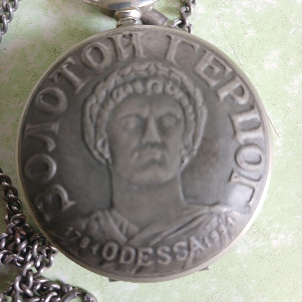 Odessa watch, Soviet watch ,Vintage Watch , Mens Watch ,On the engraving - "Golden Duke, "  "Molnija"