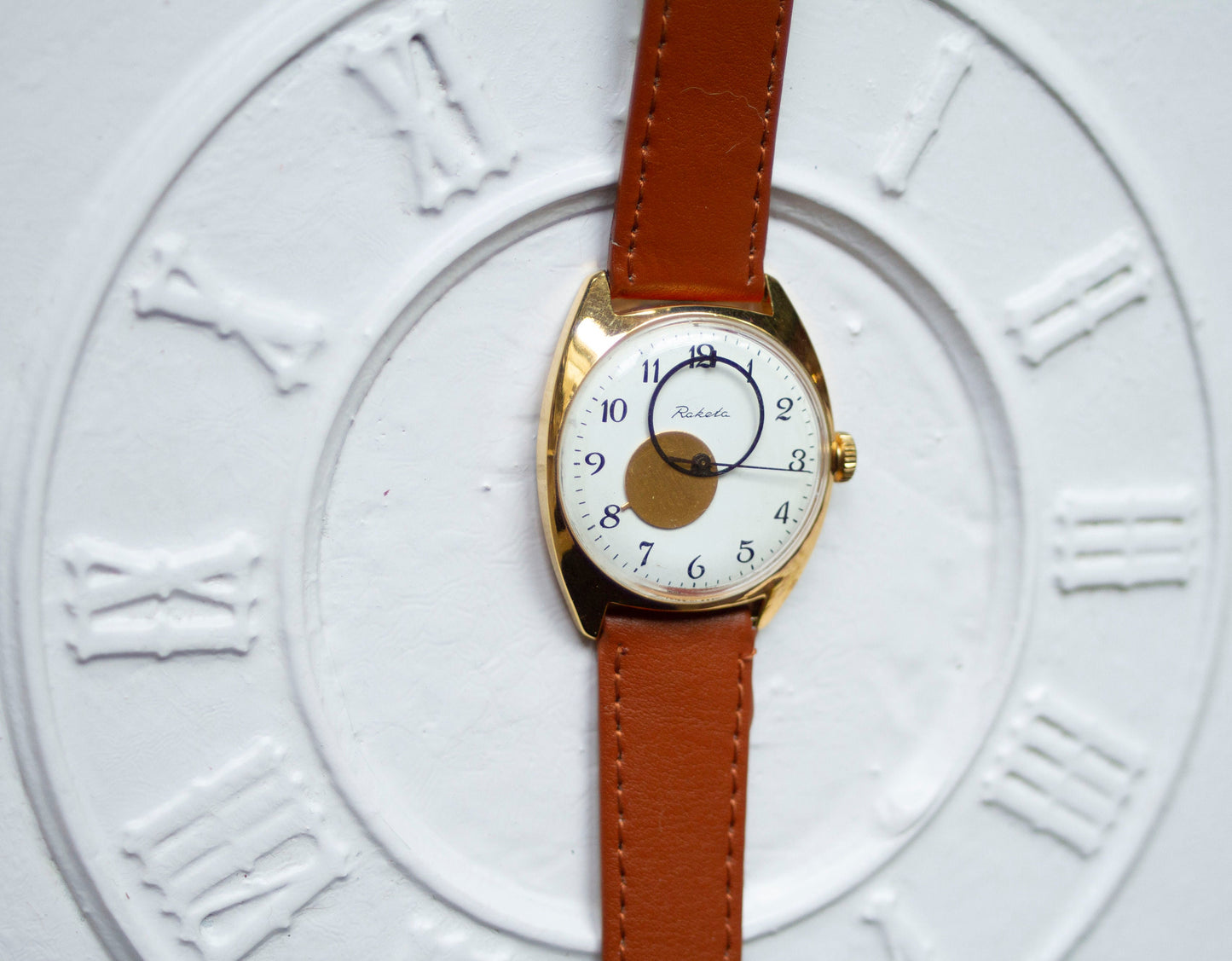 Soviet watch - "Raketa", Ukraine watch ,Vintage Watch, Mens watch ,Mechanical watch, Moon Sun watch, boyfriends watch