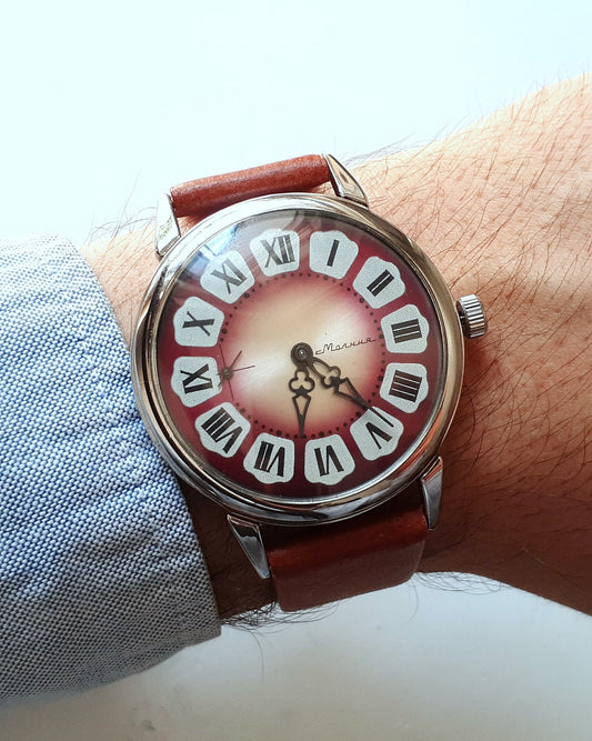 Soviet watch "Molnija", Vintage Watch , Mens watch, "Marriage" watch ,Pocket watch, Ukraine watch