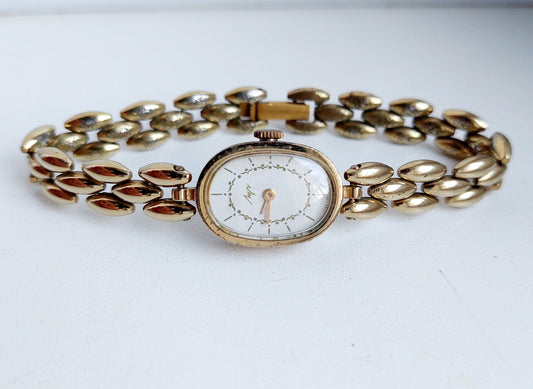 Soviet watch "Luch", Ukraine watch, gold plated watch
