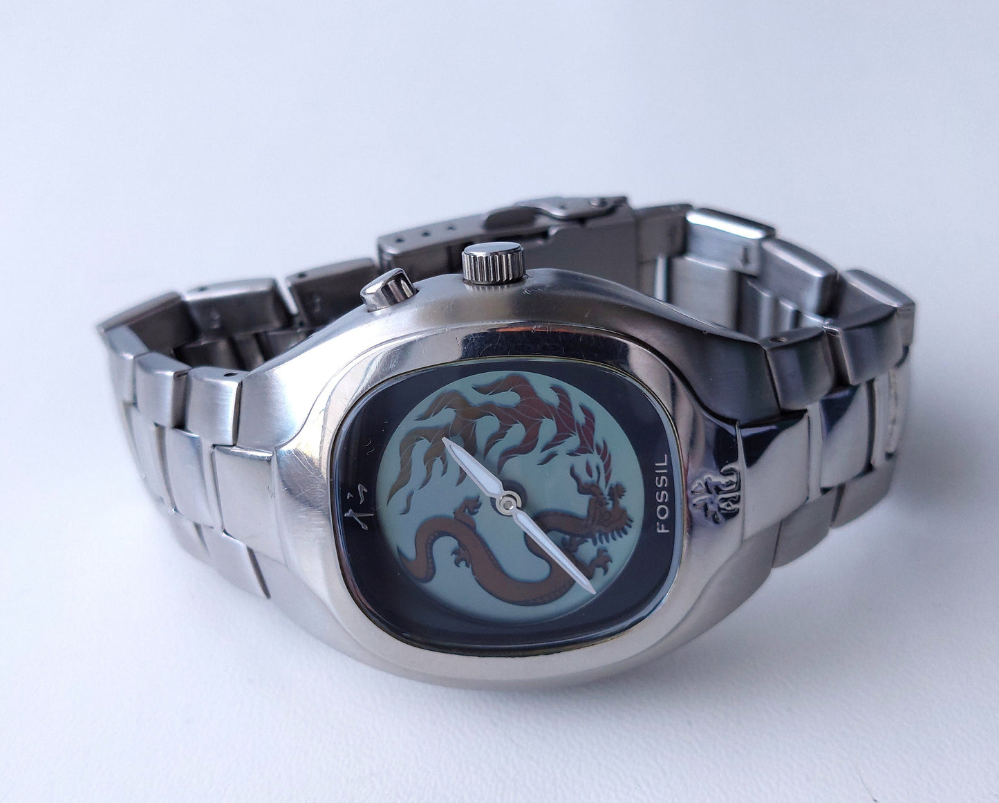 Dragon watch "Fossil", Rare watch, Mens watch Mechanical watch  ,Automatic movement, Japan Watch