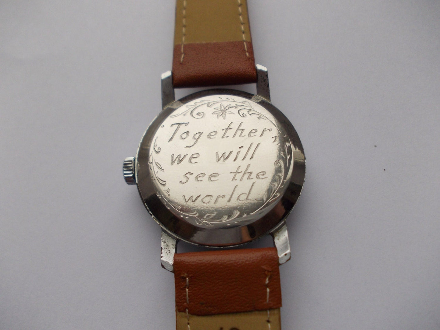 Soviet watch - "Pobeda", Ukraine watch, Vintage Watch, Personalized watch, Engraved watch ,mens watch , male watch, compass watch