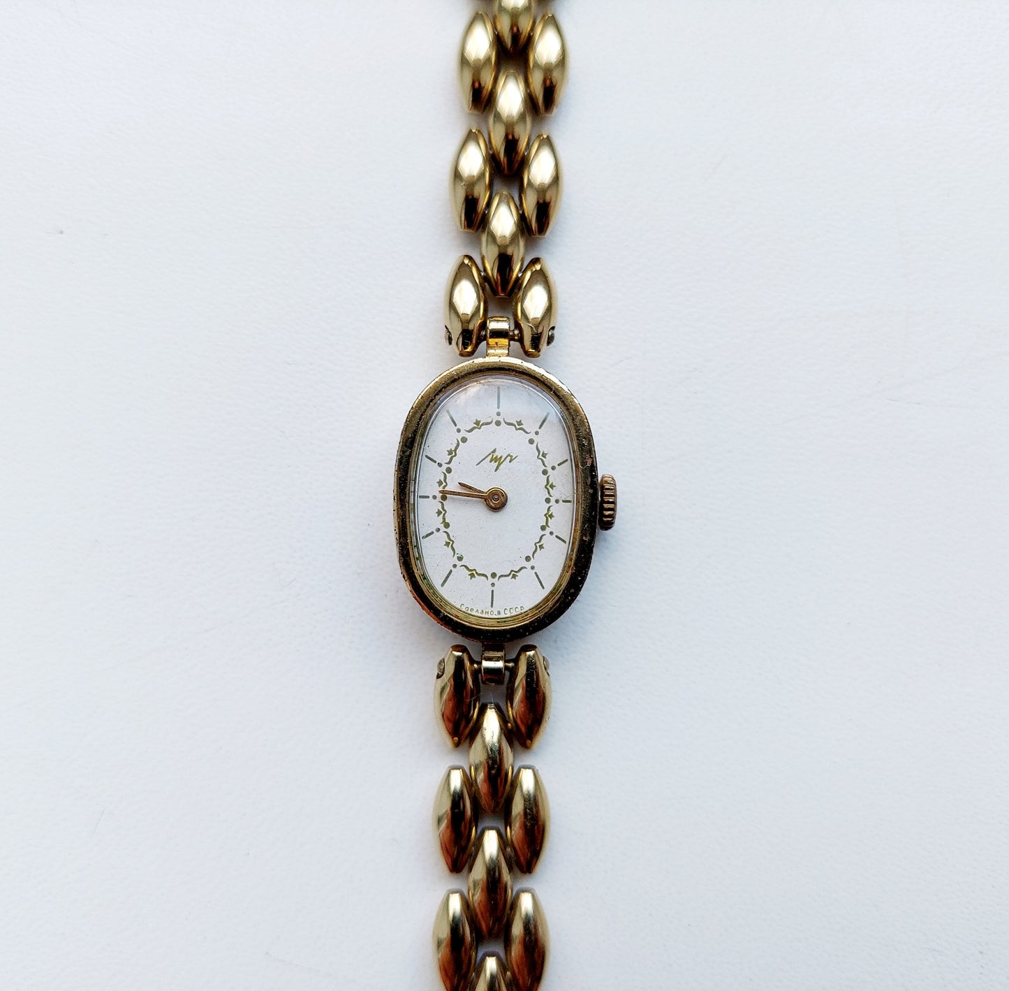 Soviet watch "Luch", Ukraine watch, gold plated watch