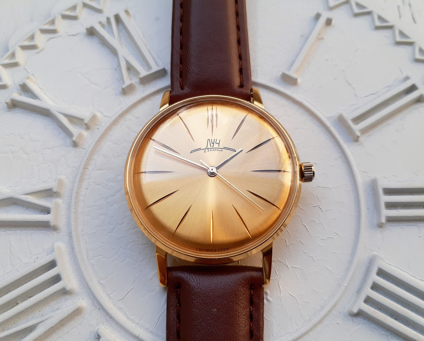 Soviet watch "Poljot De Luxe"