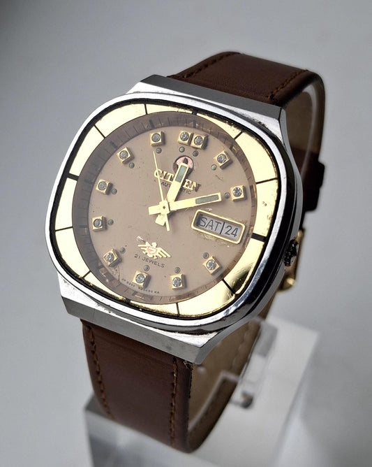 Vintage watch  - Citizen Watch -Japan watch Mens watch Mechanical watch Original Watch - Automatic watch