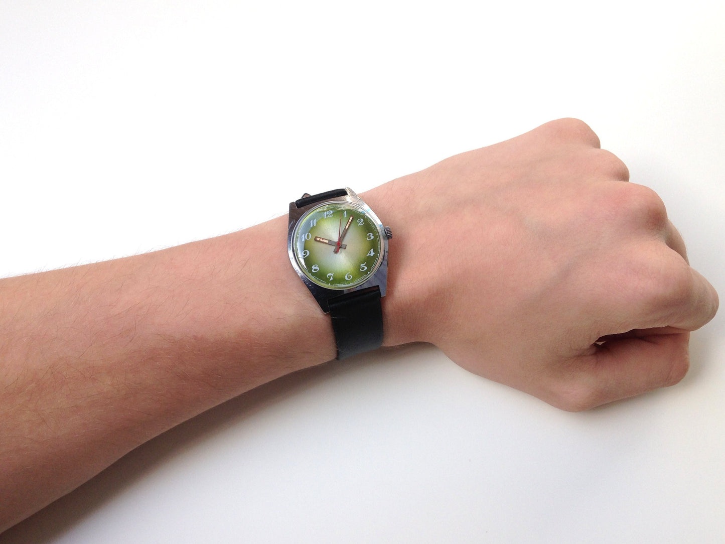 Soviet watch "Poljot",Men's watch, Green Watch, classic watch, Soviet watch ,Vintage Watch ,Mens watch