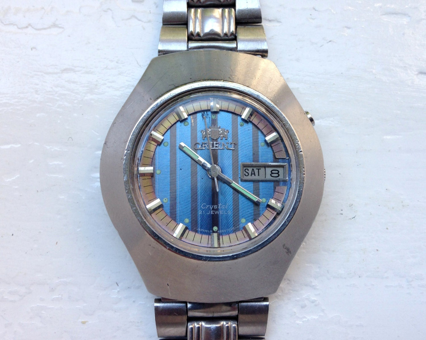 Orient Watch, Black watch, Vintage watch, Japan watch ,Mens watch ,Automatic watch