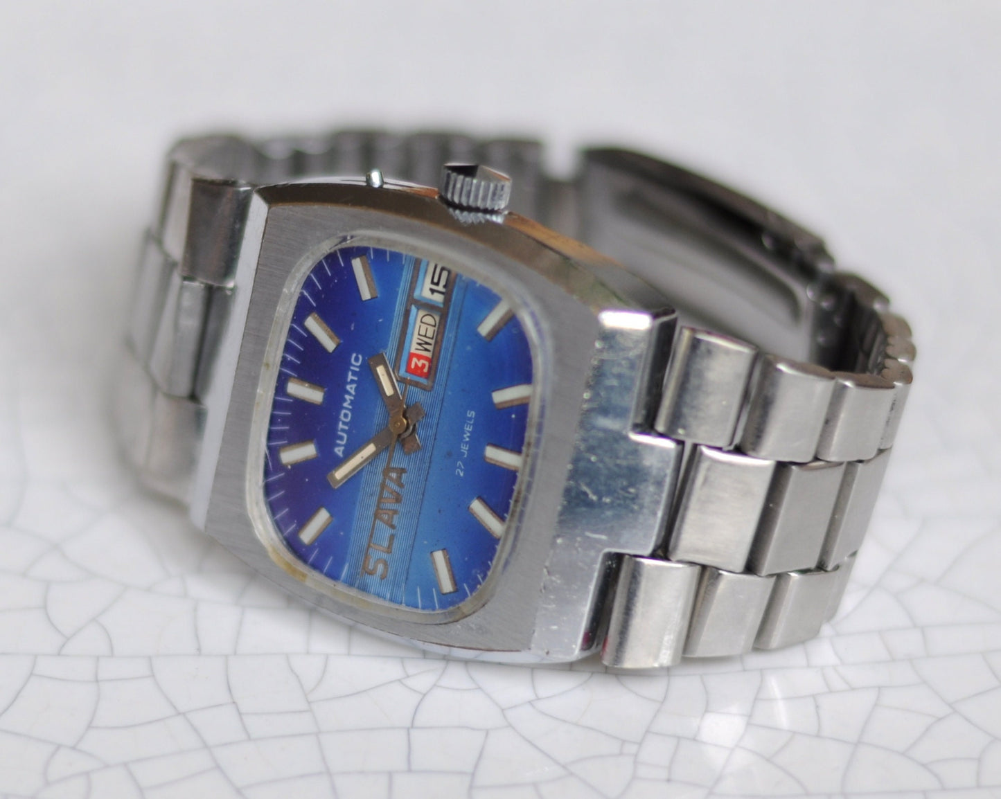 Soviet watch "Slava"  , automatic watch , Vintage Watch , Mens watch ,Mechanical watch ,big watch