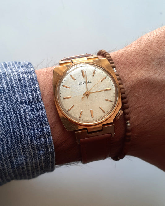Soviet watch "Raketa" ,Mens watch, Ukraine watch, Vintage Watch ,classic watch, gold watch ,Mens watch, boyfriends watch