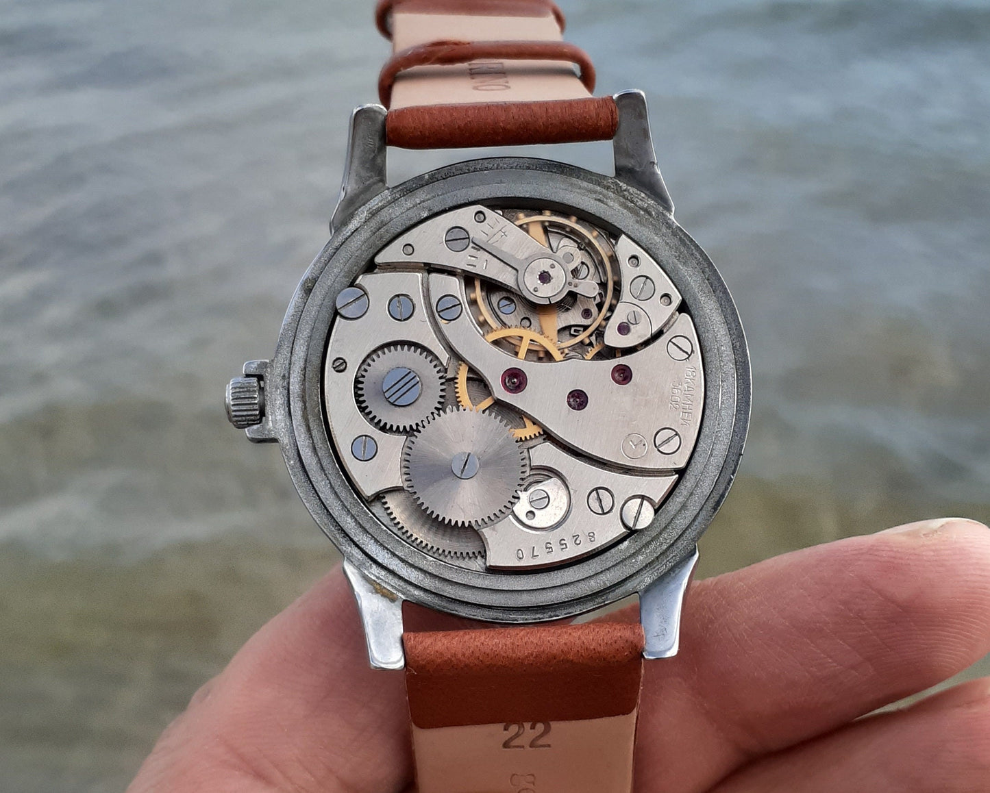 Soviet watch "Molnija" - Cities of the World, Vintage Watch ,Pocket watch, Ukraine watch, molnija wristwatch