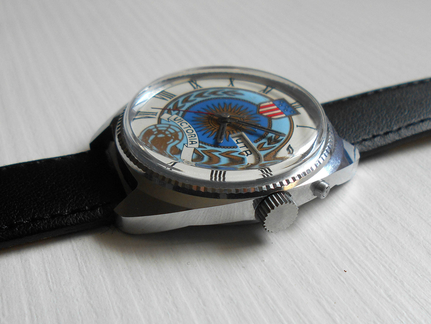 Soviet watch "Slava" ,USA watch, Victoria Watch, Mens watch ,Mechanical watch Vintage watch