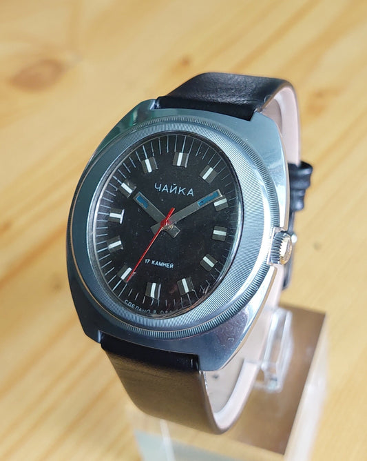 Egg watch "Chaika", rare watch , Soviet watch  , Vintage Watch
