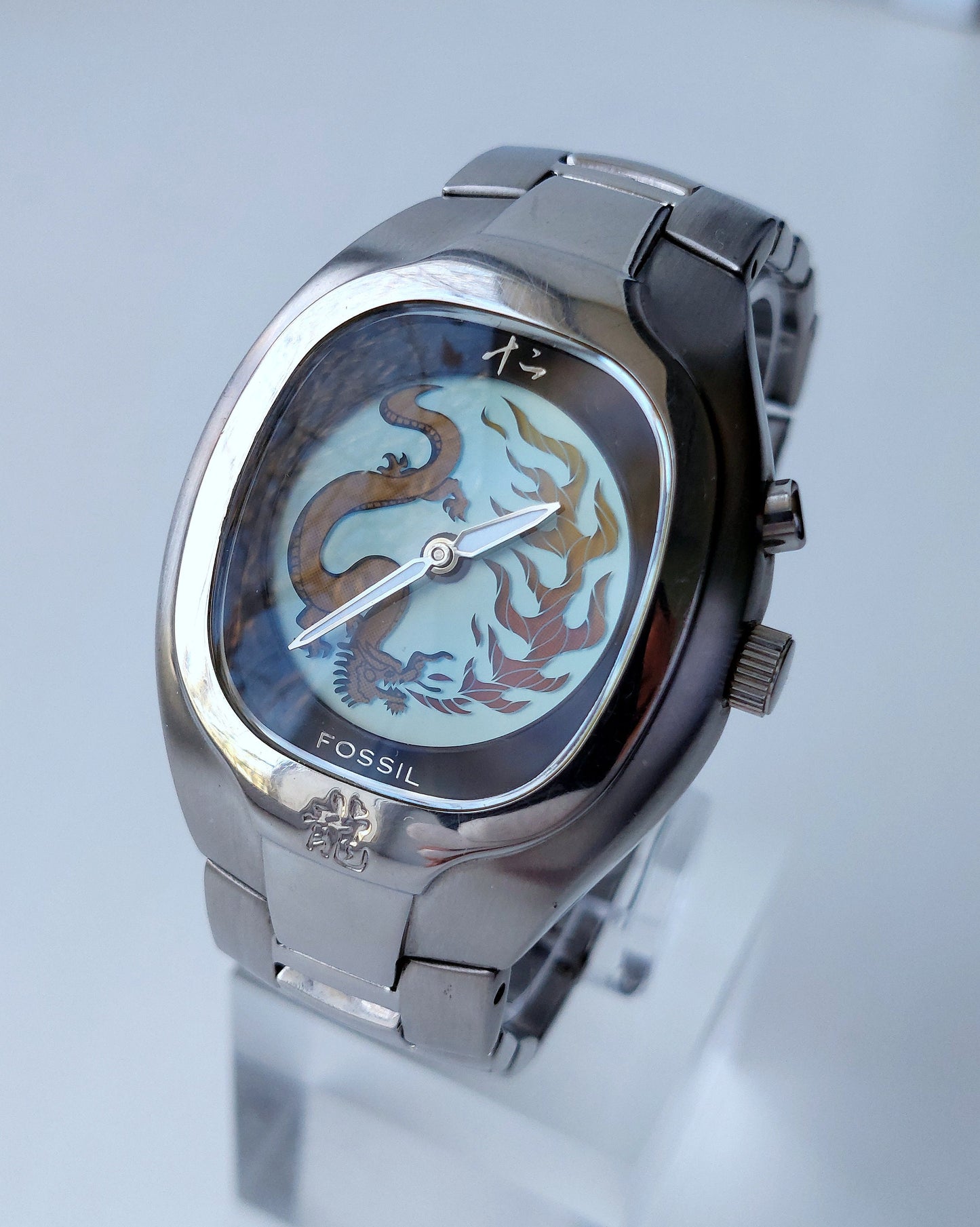 Dragon watch "Fossil", Rare watch, Mens watch Mechanical watch  ,Automatic movement, Japan Watch