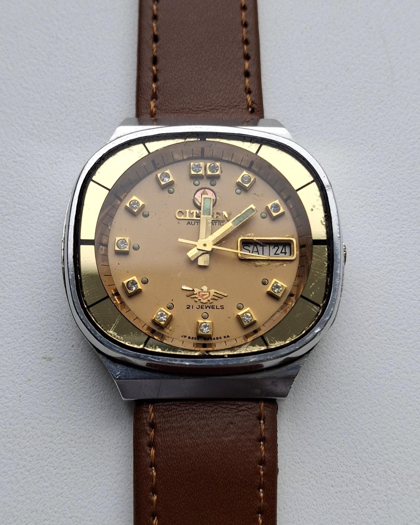 Vintage watch  - Citizen Watch -Japan watch Mens watch Mechanical watch Original Watch - Automatic watch