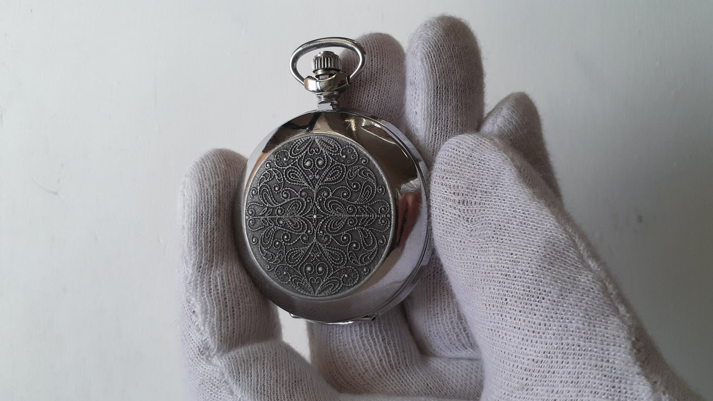 Soviet watch - "Molnija", vintage pocket watch
