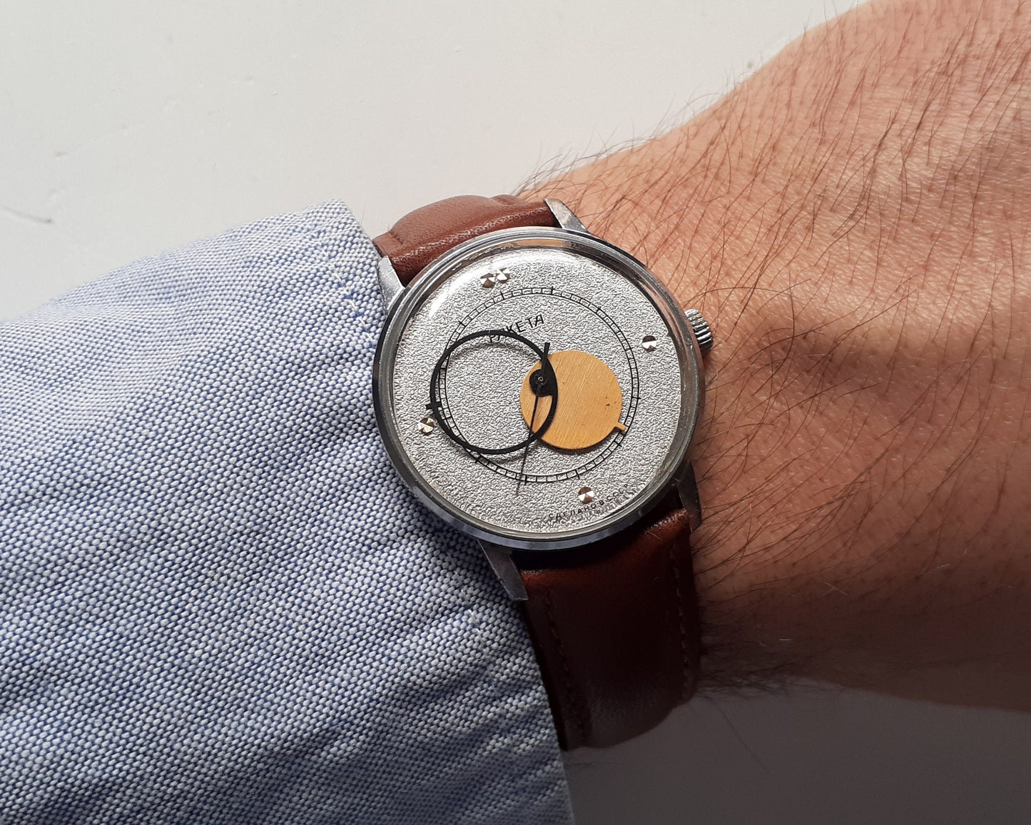 Soviet watch "Raketa" , Copernicus watch, Moon watch , Sun watch