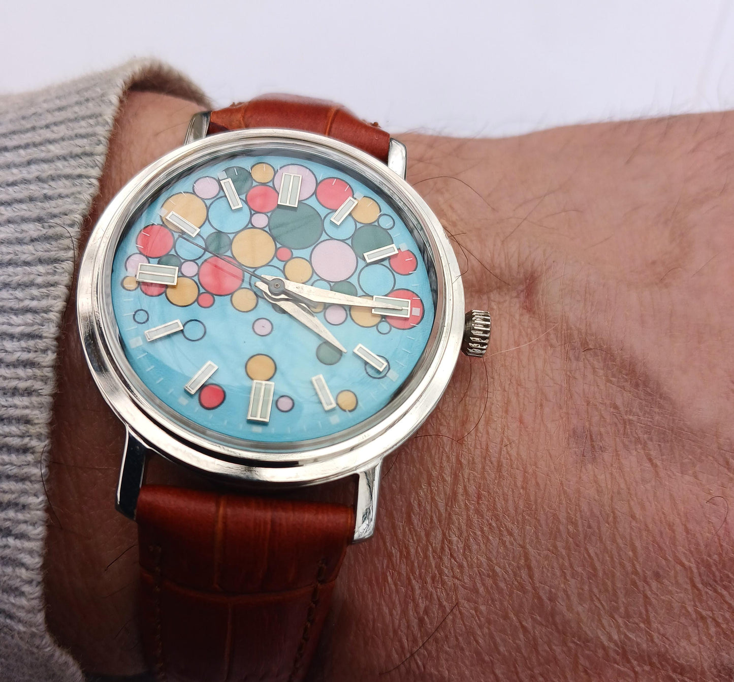 Bubbles watch "Raketa" , Rolex watch, Moon watch , Sun watch, Swiss watch