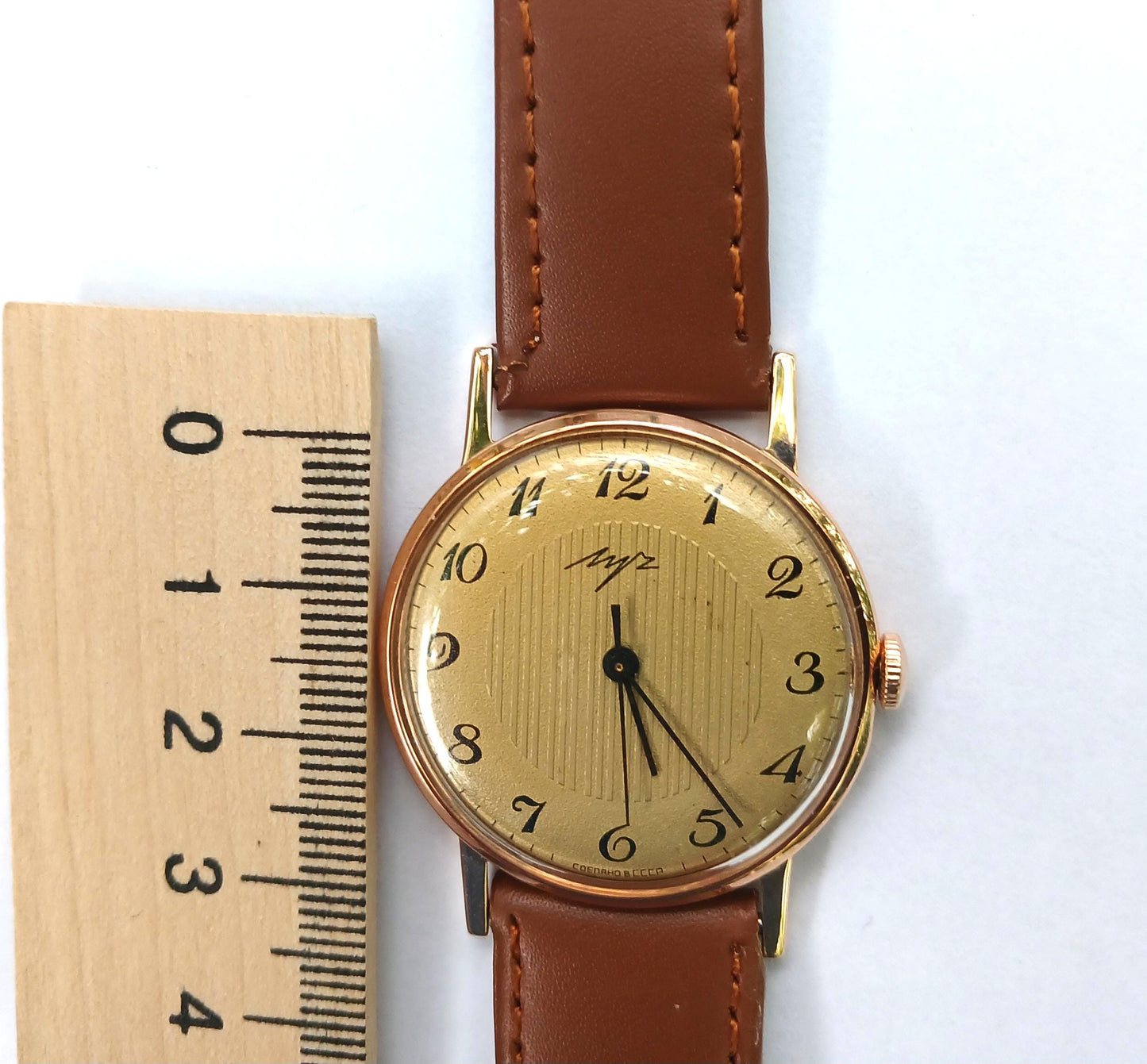 Gold Watch 14k "Ray", Gold watch, Soviet watch ,Womens watch, Gold Watch ,Vintage Watch