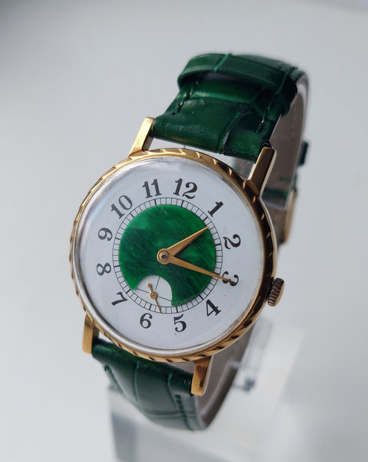 Soviet watch "Pobeda" - Malachite watch