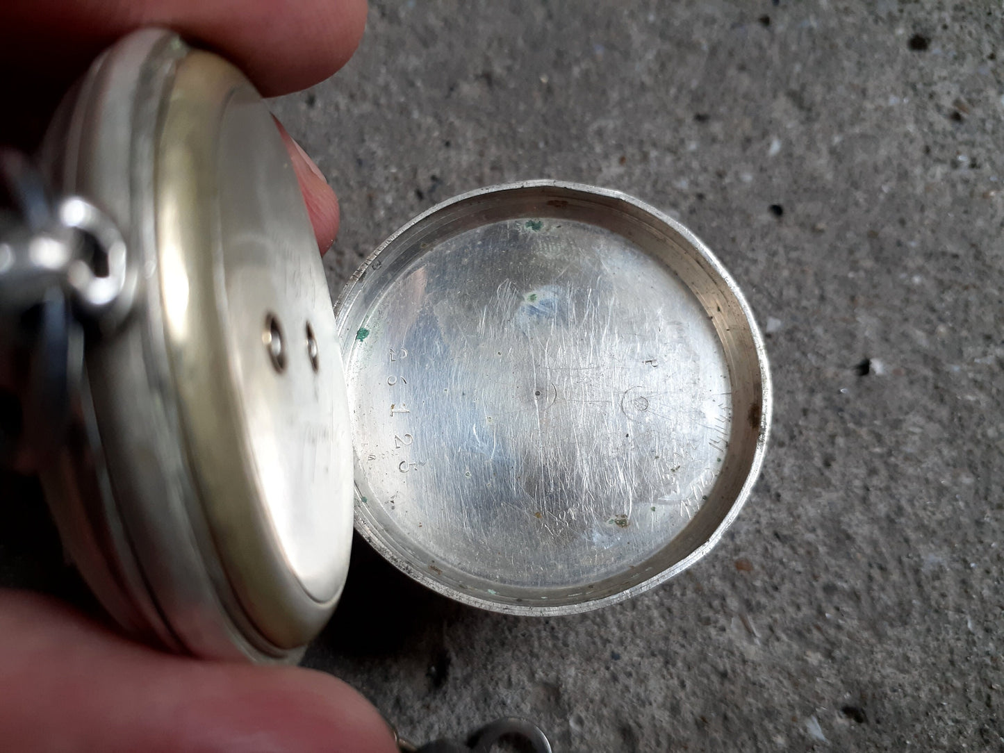 Swiss Watch - Antique watch - with winding key