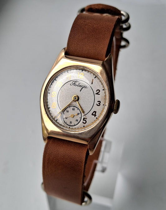 Vintage Gold Watch 14k, Gold watch, Soviet watch ,Womens watch, Gold Watch ,Vintage Watch