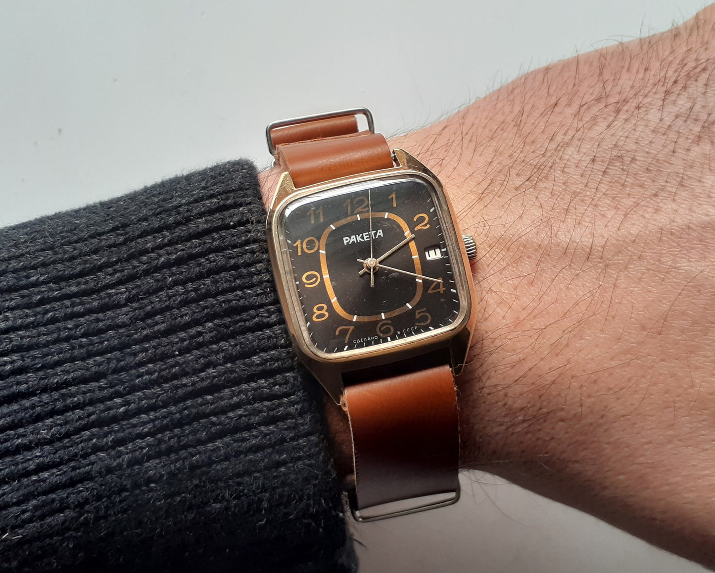 Soviet watch "Raketa", Vintage Watch