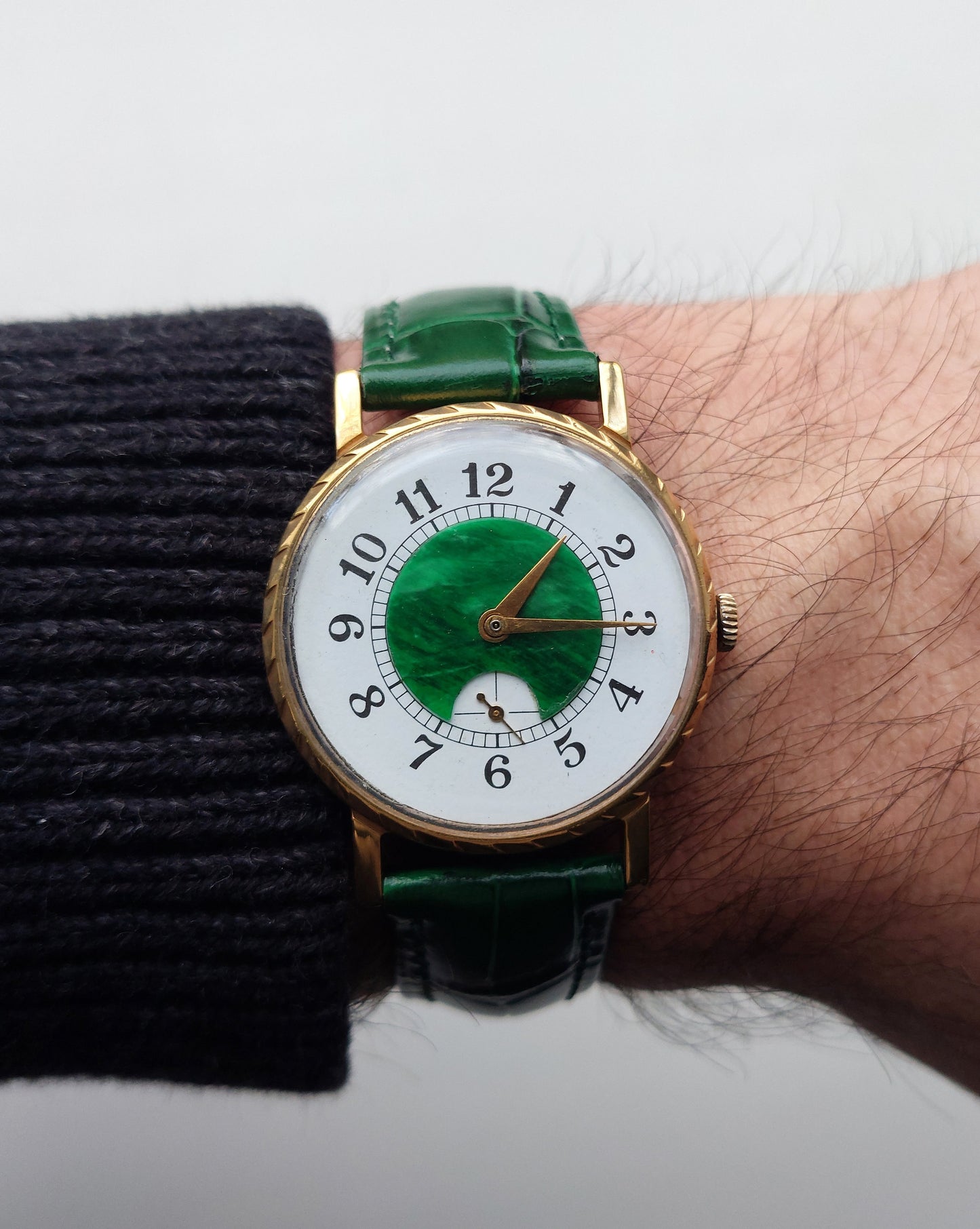 Soviet watch "Pobeda" - Malachite watch