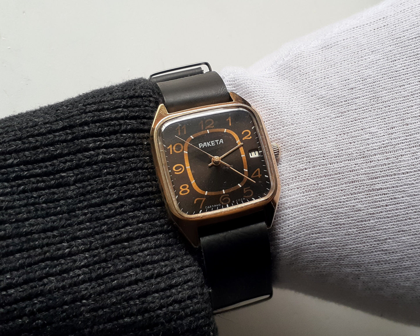 Soviet watch "Raketa", Vintage Watch