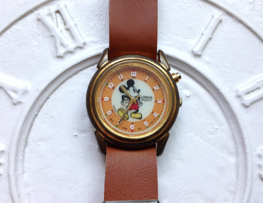 Vintage Watch "Mickey Mouse" ,Japan watch , Disney Watch