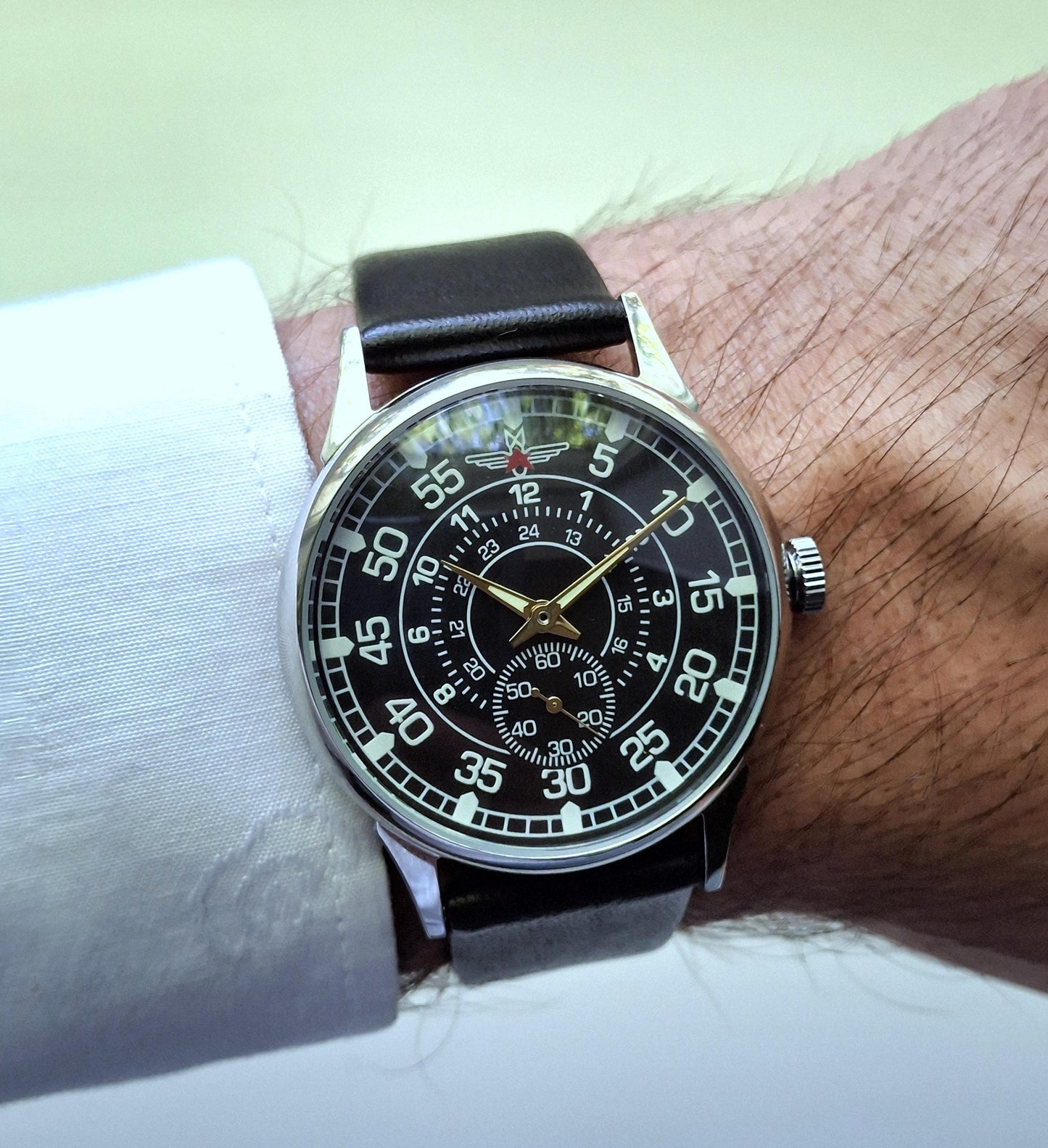 Soviet watch - "Pobeda" ,  Pilot watch
