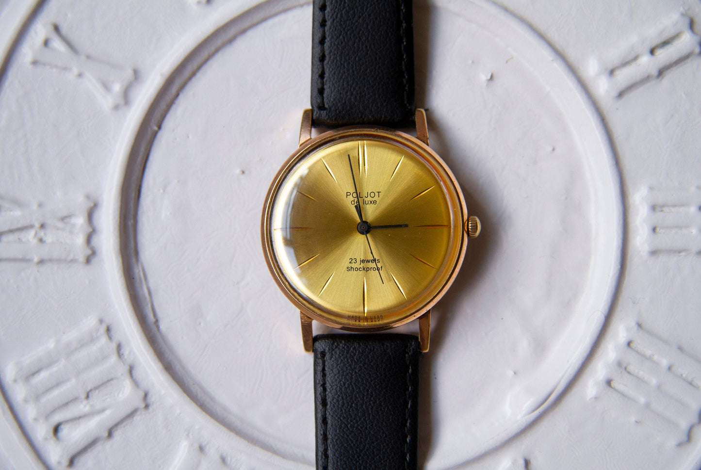 Soviet watch "Poljot De Luxe"