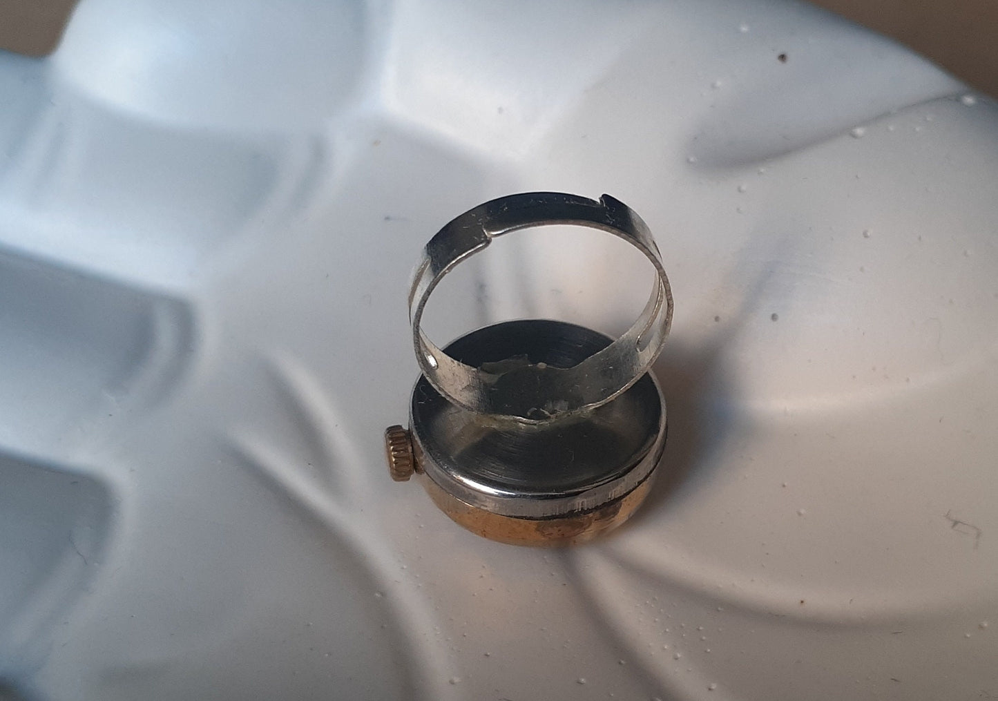 Vintage watch ring  "Chaika", ring watch ,Soviet watch, ladies watch  montre femme