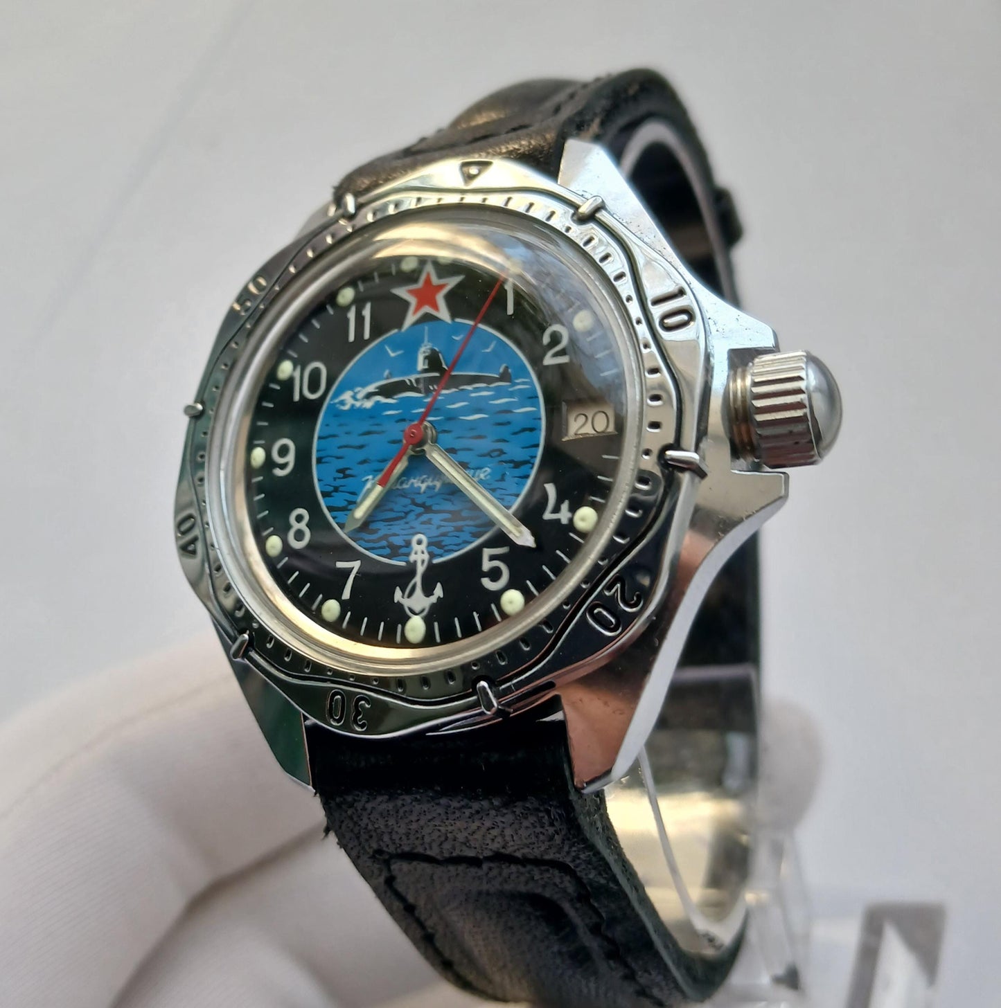 Submarine watch "Amphibian" "Wostok", Soviet watch , Men watch Mechanical watch