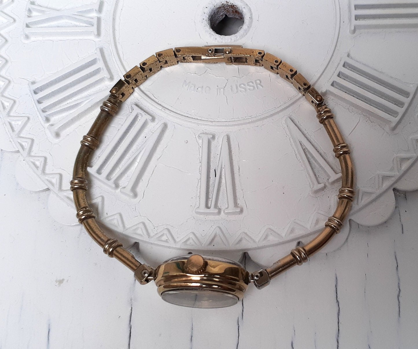 Soviet watch - "Chaika" with beautiful bracelet