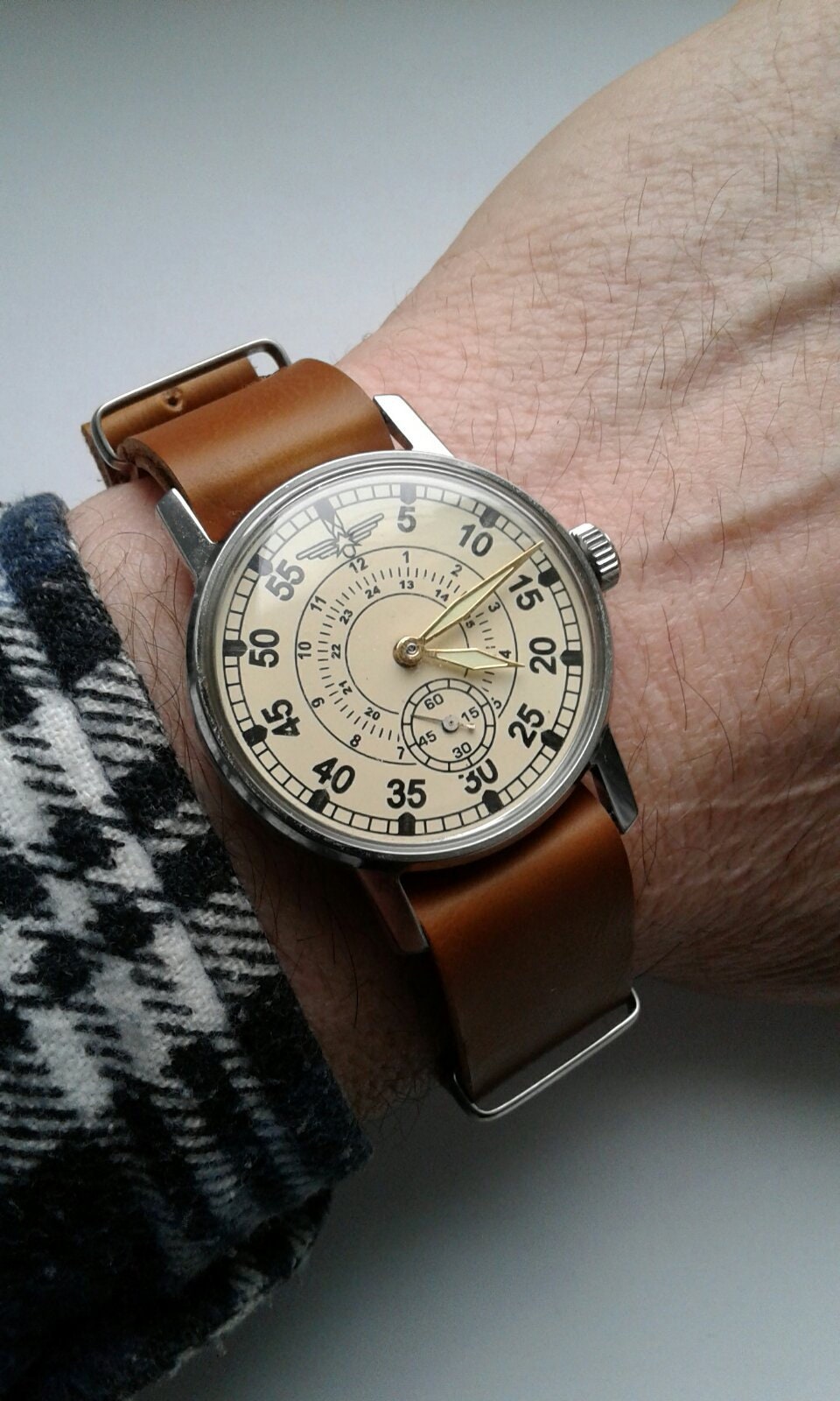 Soviet watch - "Pobeda" ,  Pilot watch