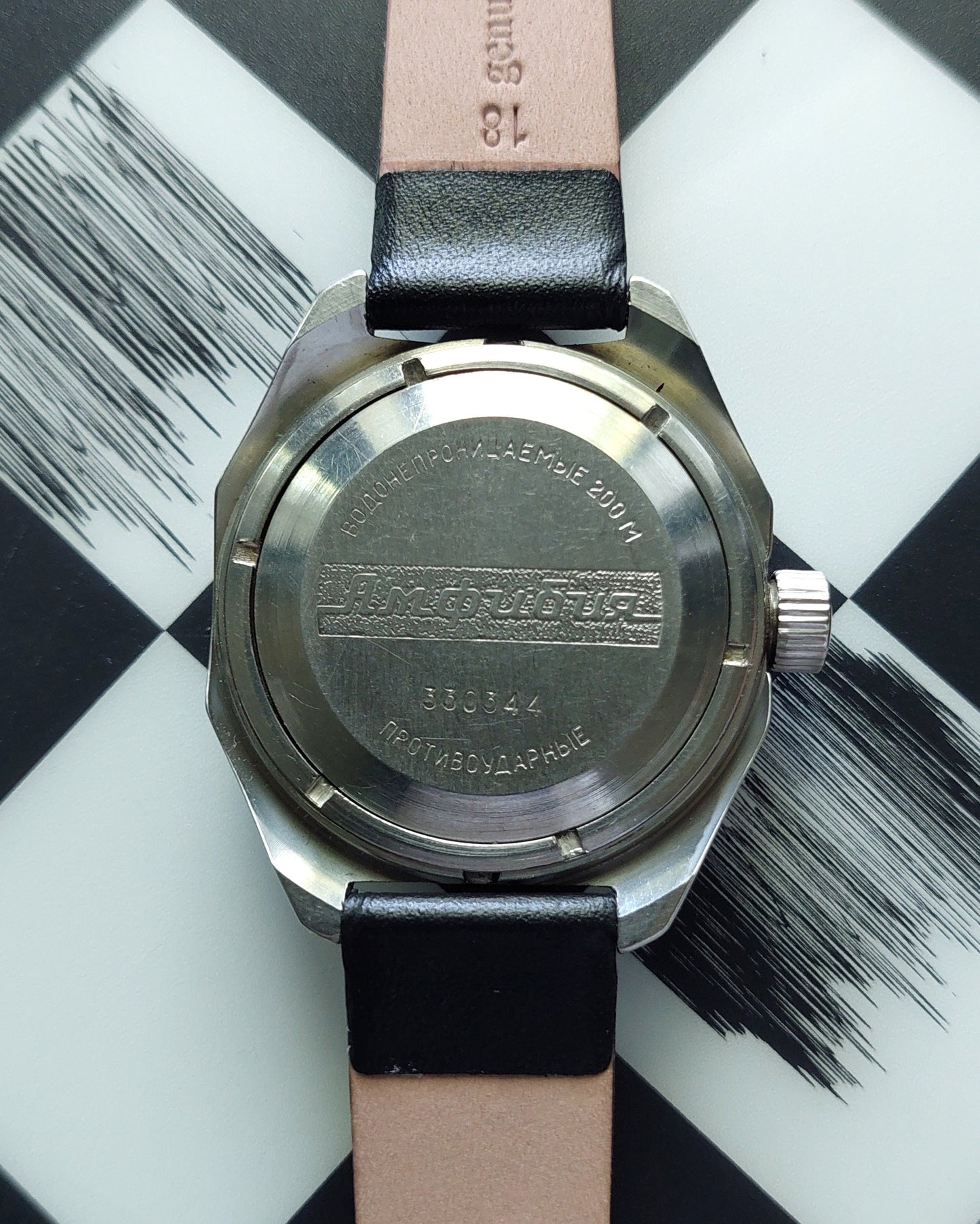 Soviet watch "Amphibian" "Wostok", Soviet watch , Men watch Mechanical watch