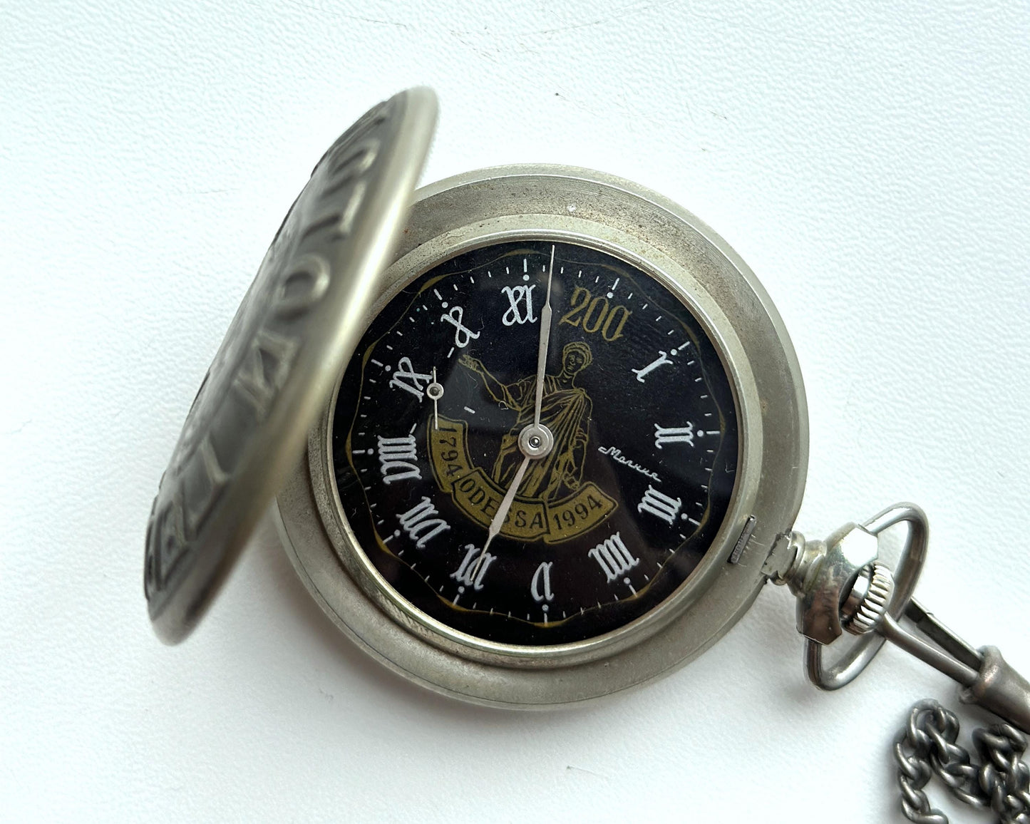 Odessa watch, Soviet watch ,Vintage Watch , Mens Watch ,On the engraving - "Golden Duke, "  "Molnija"